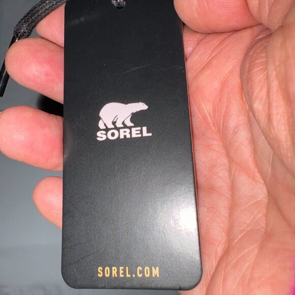 Sorel Woman Arctic Waterproof Boot Sz 7.5 Black $240 Warm - Picture 3 of 6